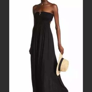 BOHO ME Strapless Ladder Back Maxi Dress